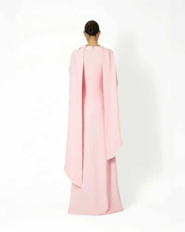 Pearly petal- maxi dress