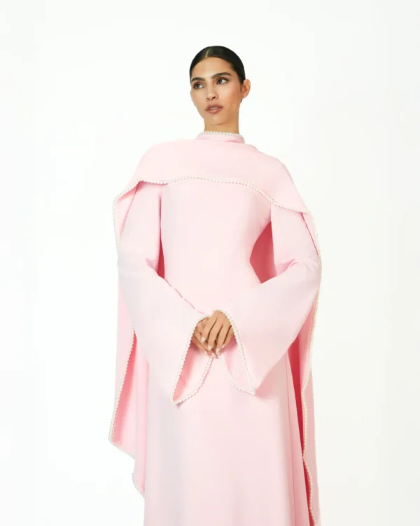 Pearly petal- maxi dress