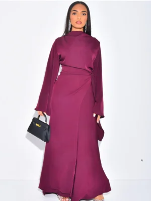 Meridian Wrap Gown