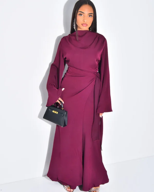 Meridian Wrap Gown