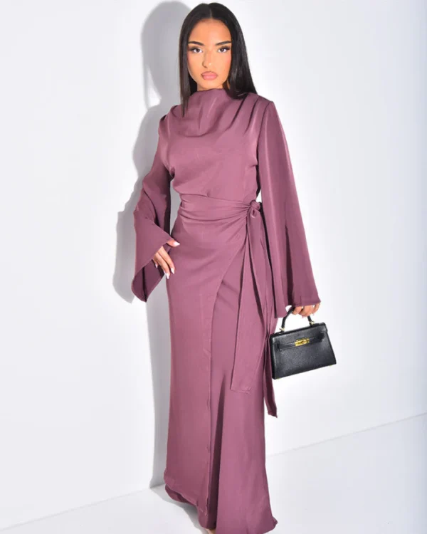 Meridian Wrap Gown