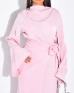 Meridian Wrap Gown
