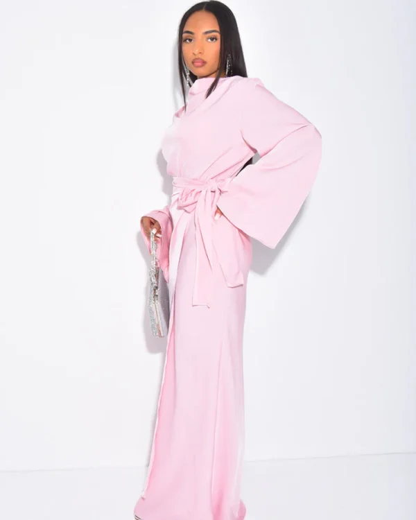 Meridian Wrap Gown