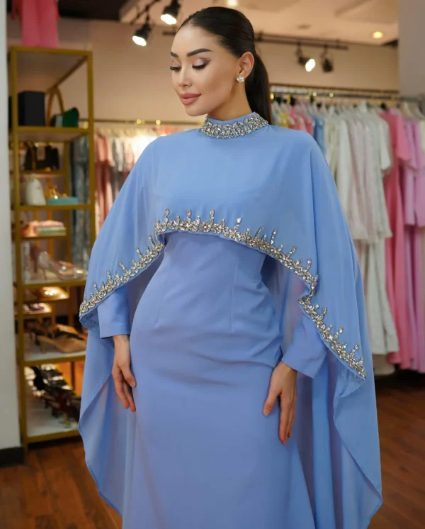 Sienna Cristal - cape dress