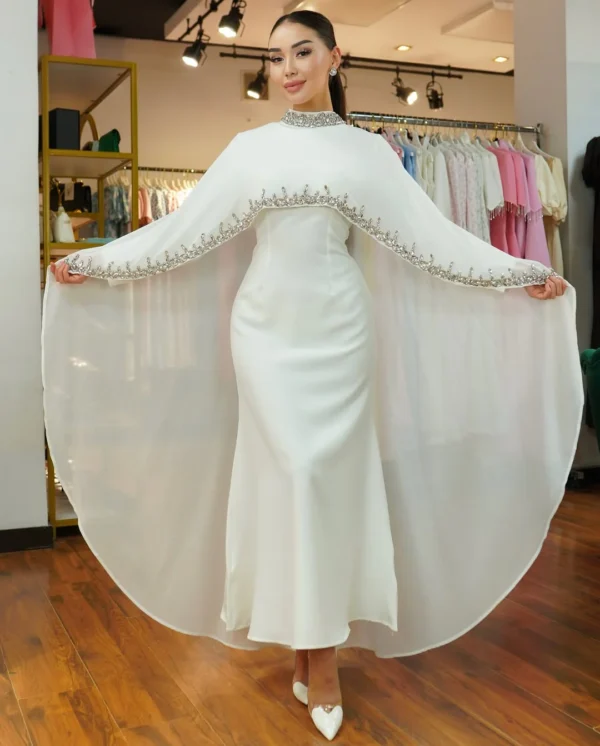 Sienna Cristal - cape dress