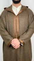 Hooded Thobe Luxury Moroccan Djellaba
