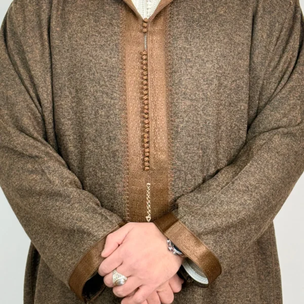 Hooded Thobe Luxury Moroccan Djellaba