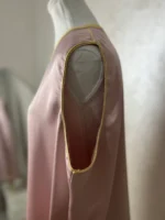 Aa Kimono et Kmis en Soie -Rose poudré