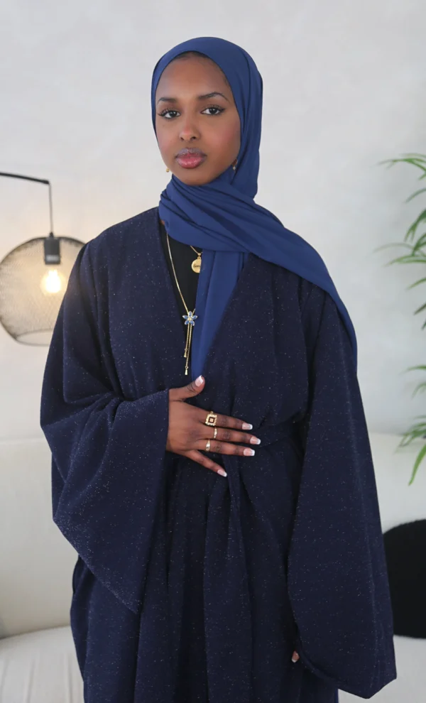 Rawdah Linen Closed Abaya