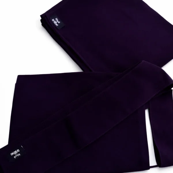 Nose String Niqab Set - Deep Purple