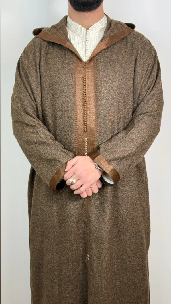 Hooded Thobe Luxury Moroccan Djellaba