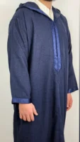 Hooded Thobe Luxury Moroccan Djellaba