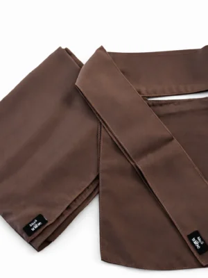 Nose String Niqab set - Dark Taupe