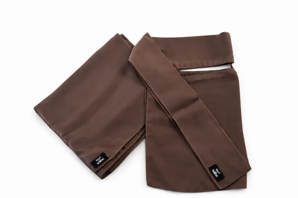 Nose String Niqab set - Dark Taupe