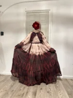 Printed Chiffon Dress