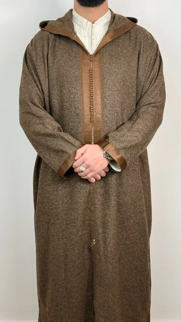 Hooded Thobe Luxury Moroccan Djellaba