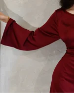 Florentine Bell-Sleeve Gown