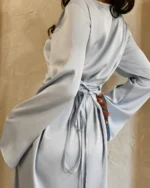 Florentine Bell-Sleeve Gown