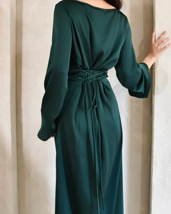 Florentine Bell-Sleeve Gown