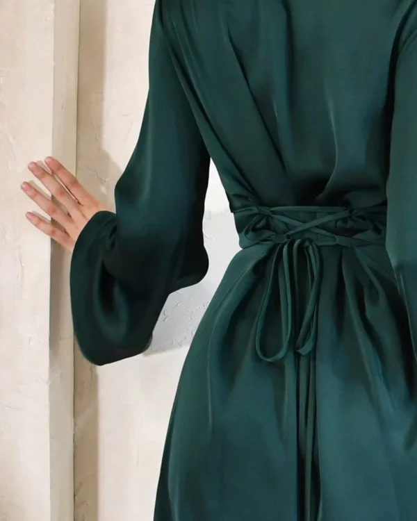Florentine Bell-Sleeve Gown