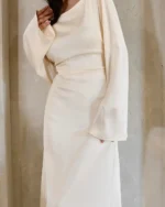 Florentine Bell-Sleeve Gown