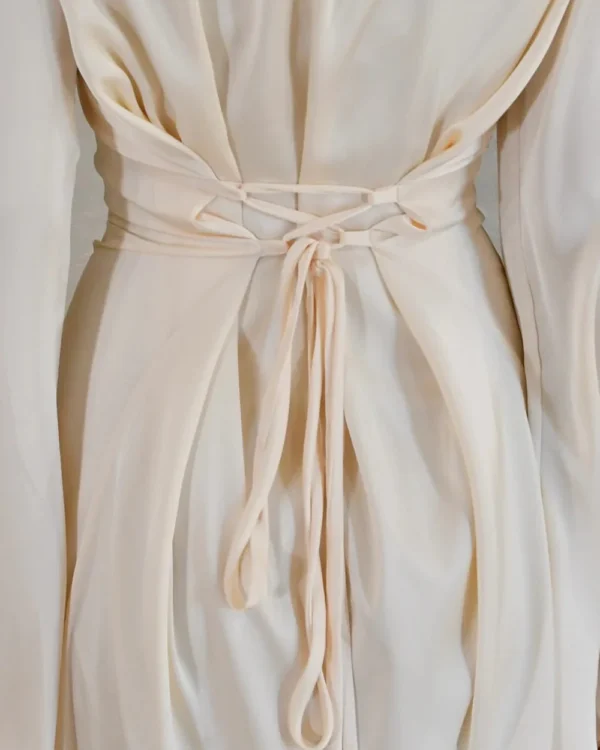 Florentine Bell-Sleeve Gown