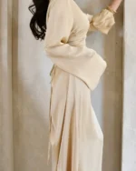 Florentine Bell-Sleeve Gown
