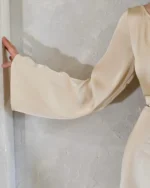 Florentine Bell-Sleeve Gown