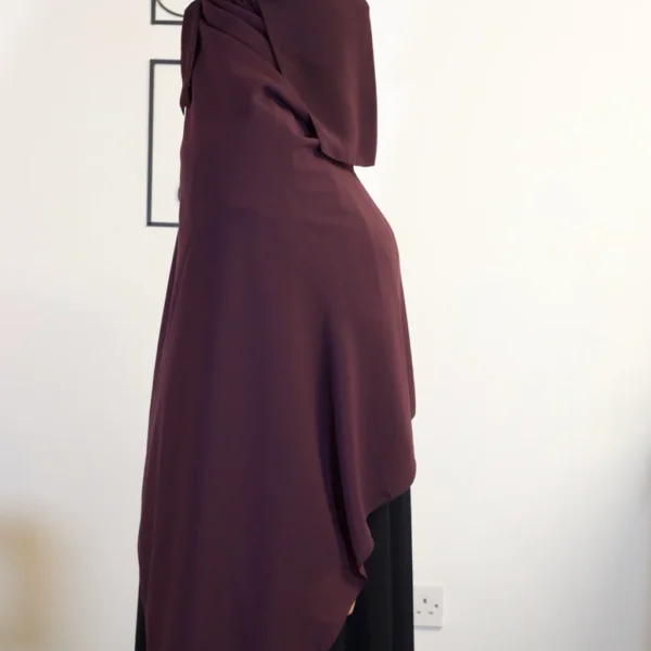 Niqab Set - Deep Purple