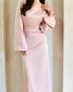 Florentine Bell-Sleeve Gown