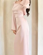 Florentine Bell-Sleeve Gown
