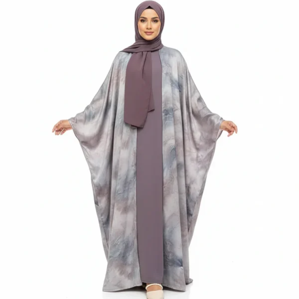 butterfly marble abayas