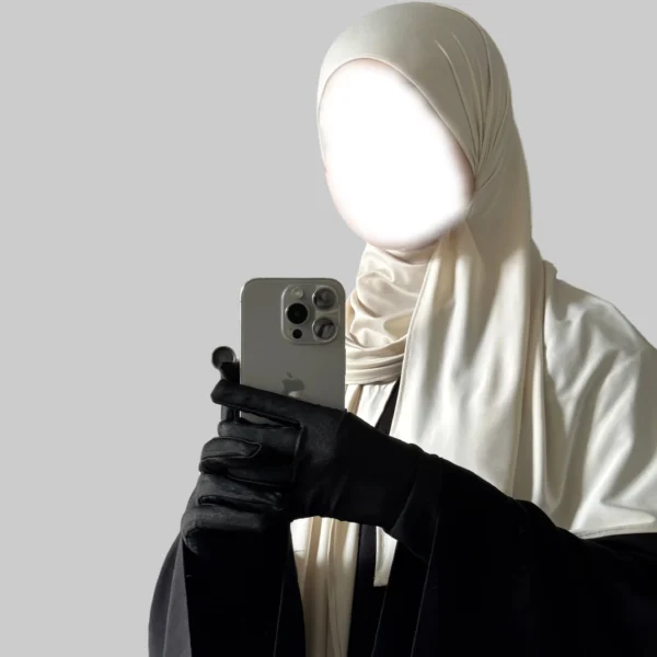 Timeless Cream Liquid Hijab