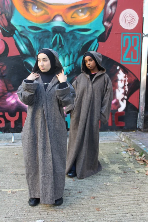 Rawdah Linen Closed Abaya