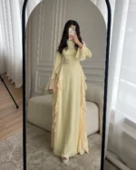 Cascade Ruffle Gown