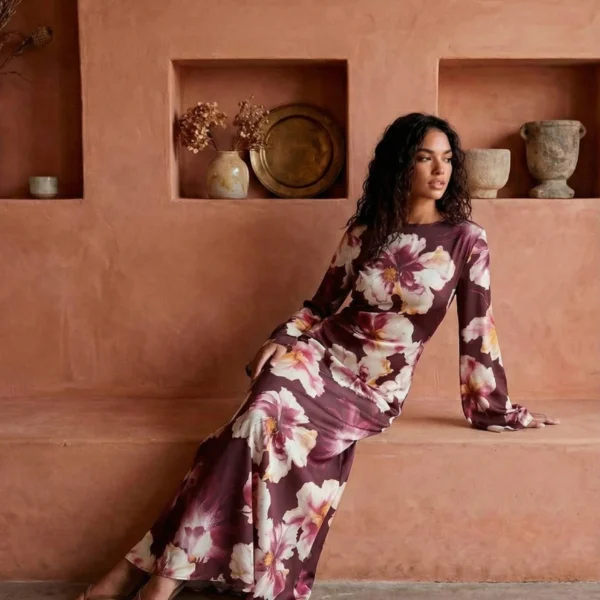 Hawaii - printed Dress