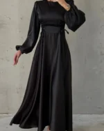 Corset-Laced Lantern Gown