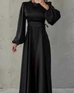 Corset-Laced Lantern Gown