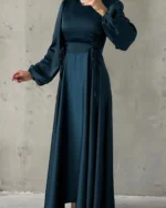 Corset-Laced Lantern Gown