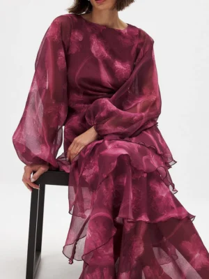 Flounce Maxi Dress