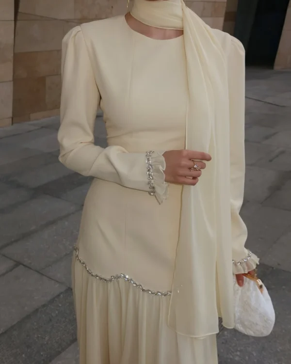 Azurette Fluted Dress