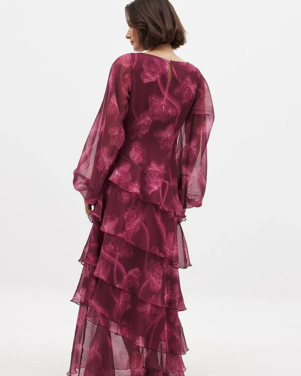 Flounce Maxi Dress