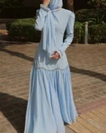 Azurette Fluted Dress