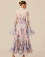 Alessia Floral Print Maxi Dress