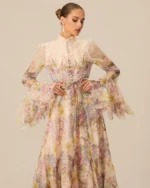 Alessia Floral Print Maxi Dress