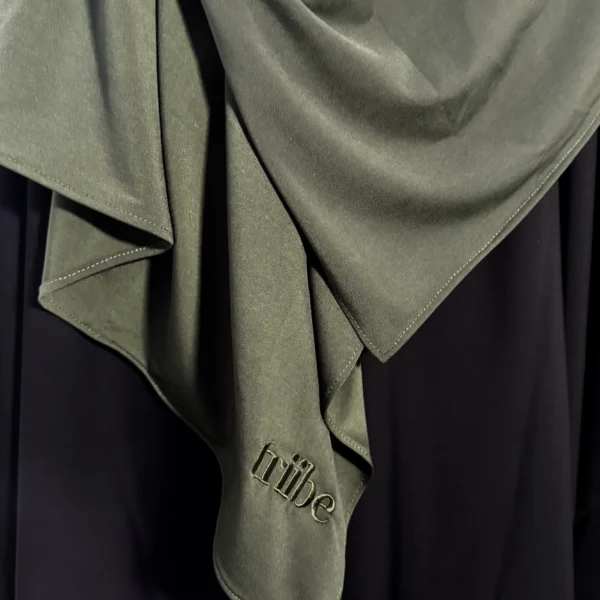 Dark Khaki Premium Jersey Hijab