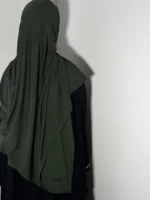 Dark Khaki Premium Jersey Hijab