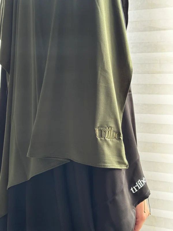 Dark Khaki Premium Jersey Hijab