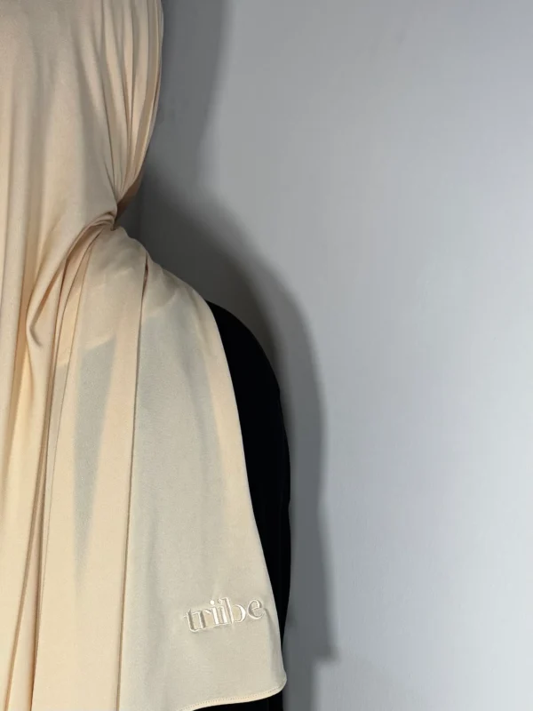 Ecru Premium Jersey Hijab