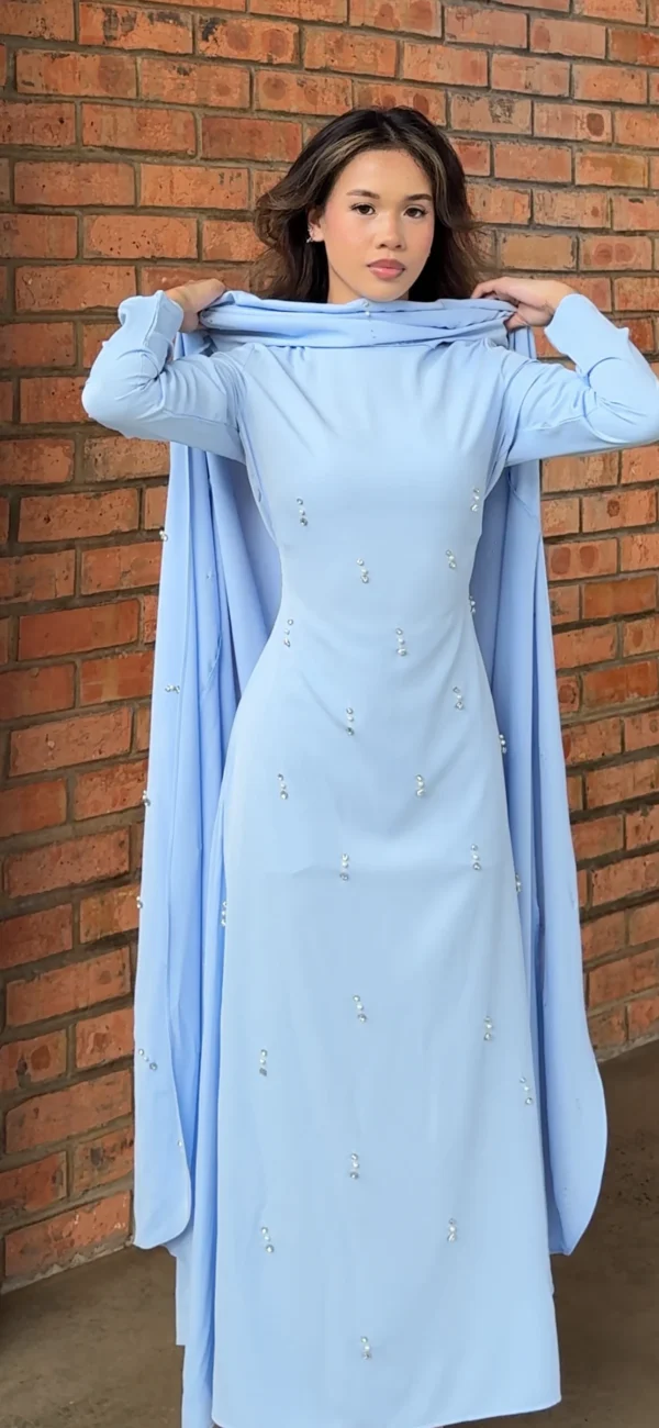 Celeste- Cape Dress